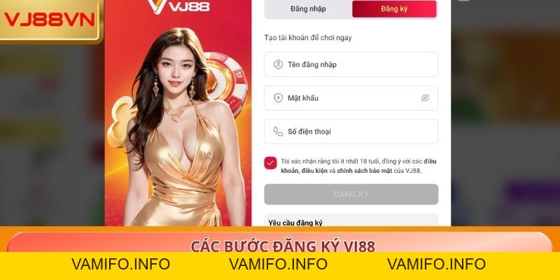 Đăng ký VJ88 – Hướng dẫn chi tiết và an toàn cho hội viên - VAMIFO