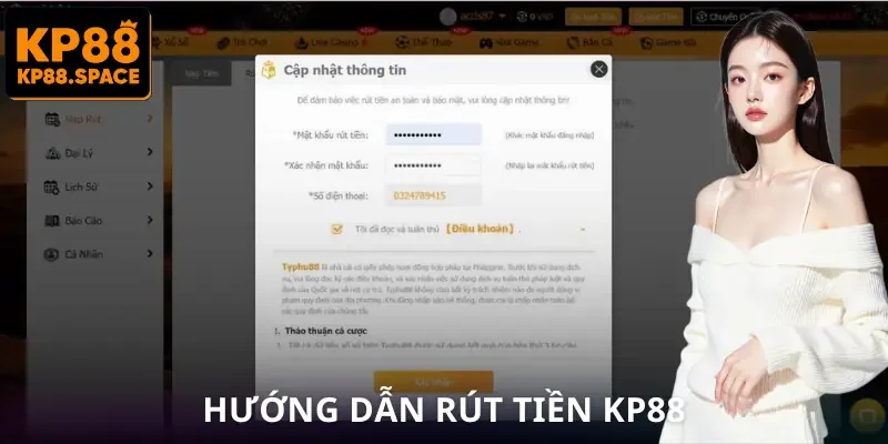 Cách Rút Tiền KP88 - Làm Đúng Bước Là Lợi Nhuận Về Ngay - VAMIFO