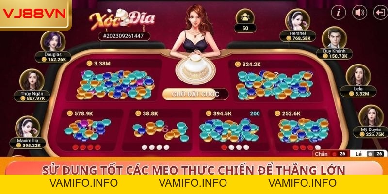 Xóc đĩa VJ88 – Hướng dẫn chơi và chiến thuật thắng chuẩn xác - VAMIFO